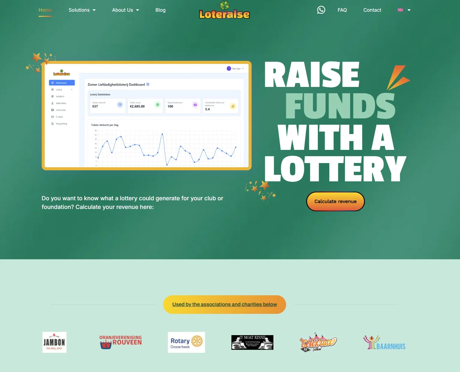 Loteraise: An Easy Way to Organize Raffle for a Club and Engage Supporters