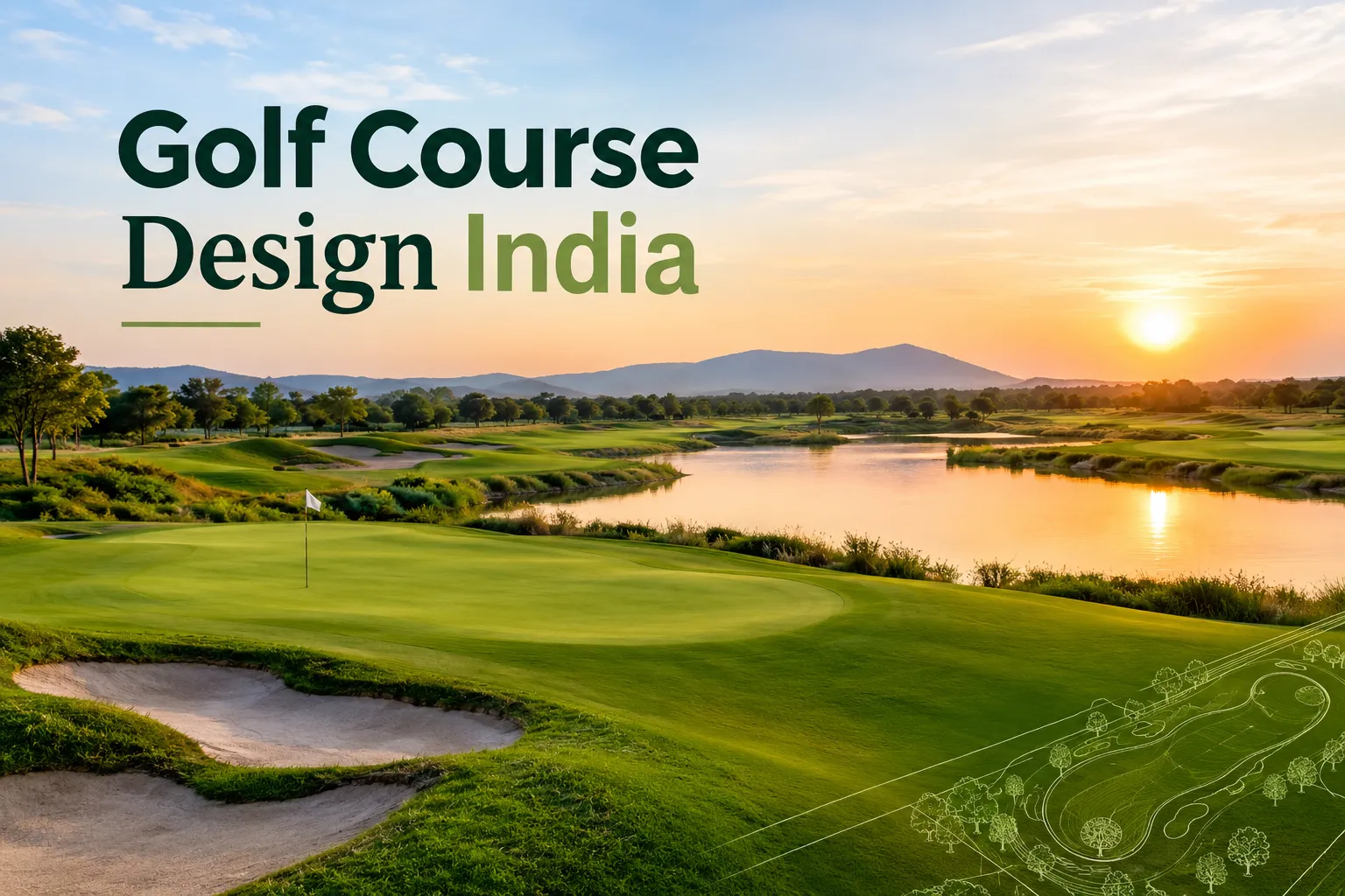 Golf Course Design India: Key Elements Behind a Well-Planned Golf Course