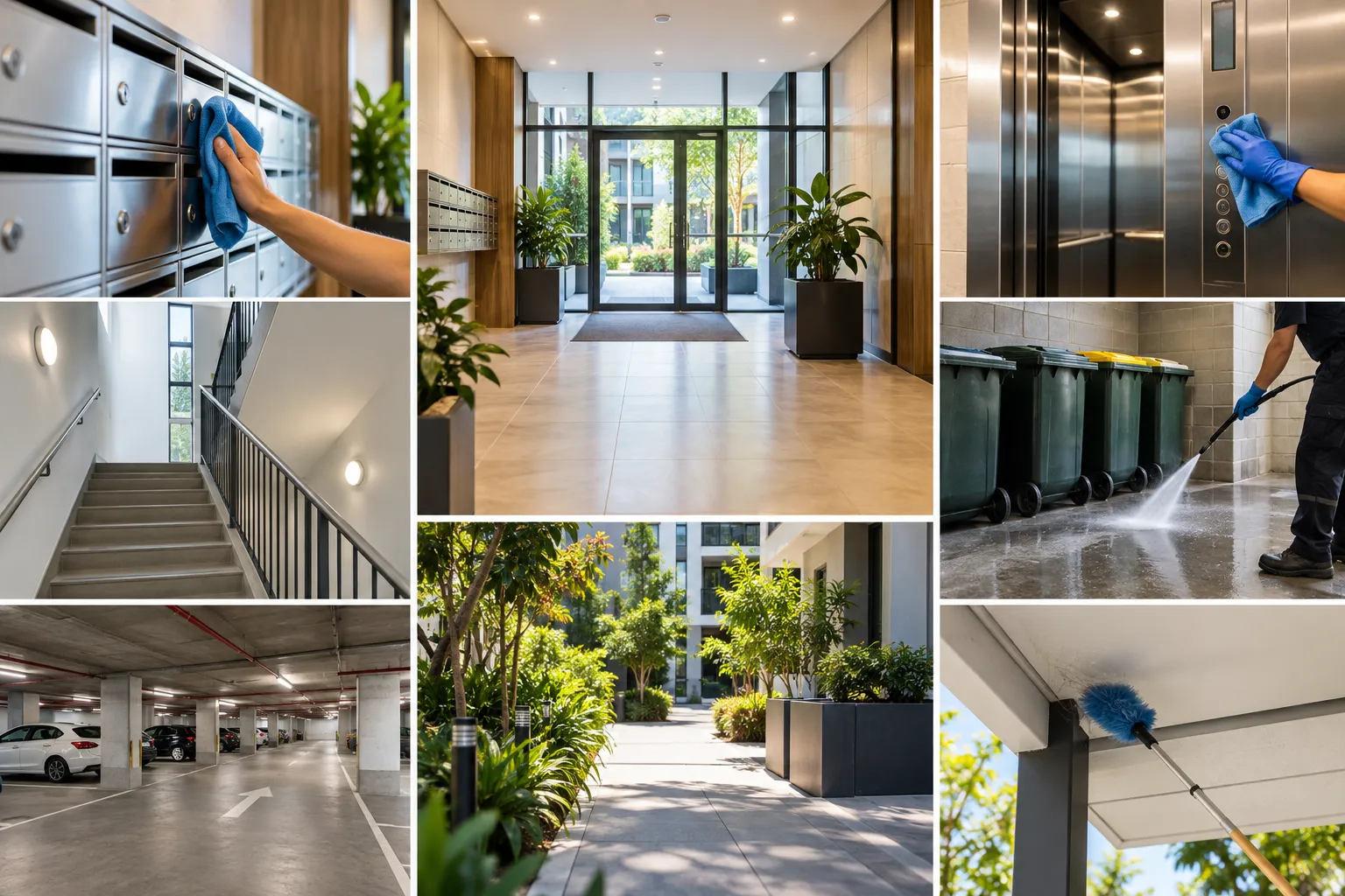 Strata Cleaning Checklist: The Shared Areas That Are Most Often Overlooked