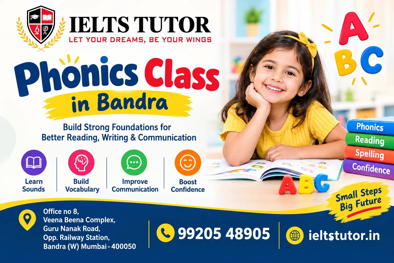 Phonics Class in Bandra: Why Early Reading Skills Matter More Than Most Parents Realise