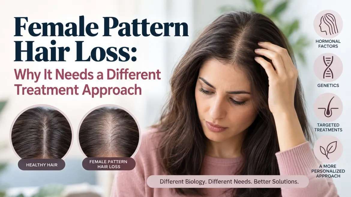 Female Pattern Hair Loss: Why It Needs a Different Treatment Approach