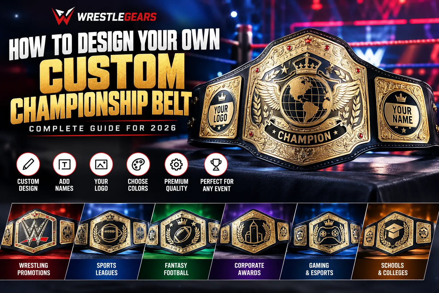 How to Design Your Own Custom Championship Belt: Complete Guide for 2026