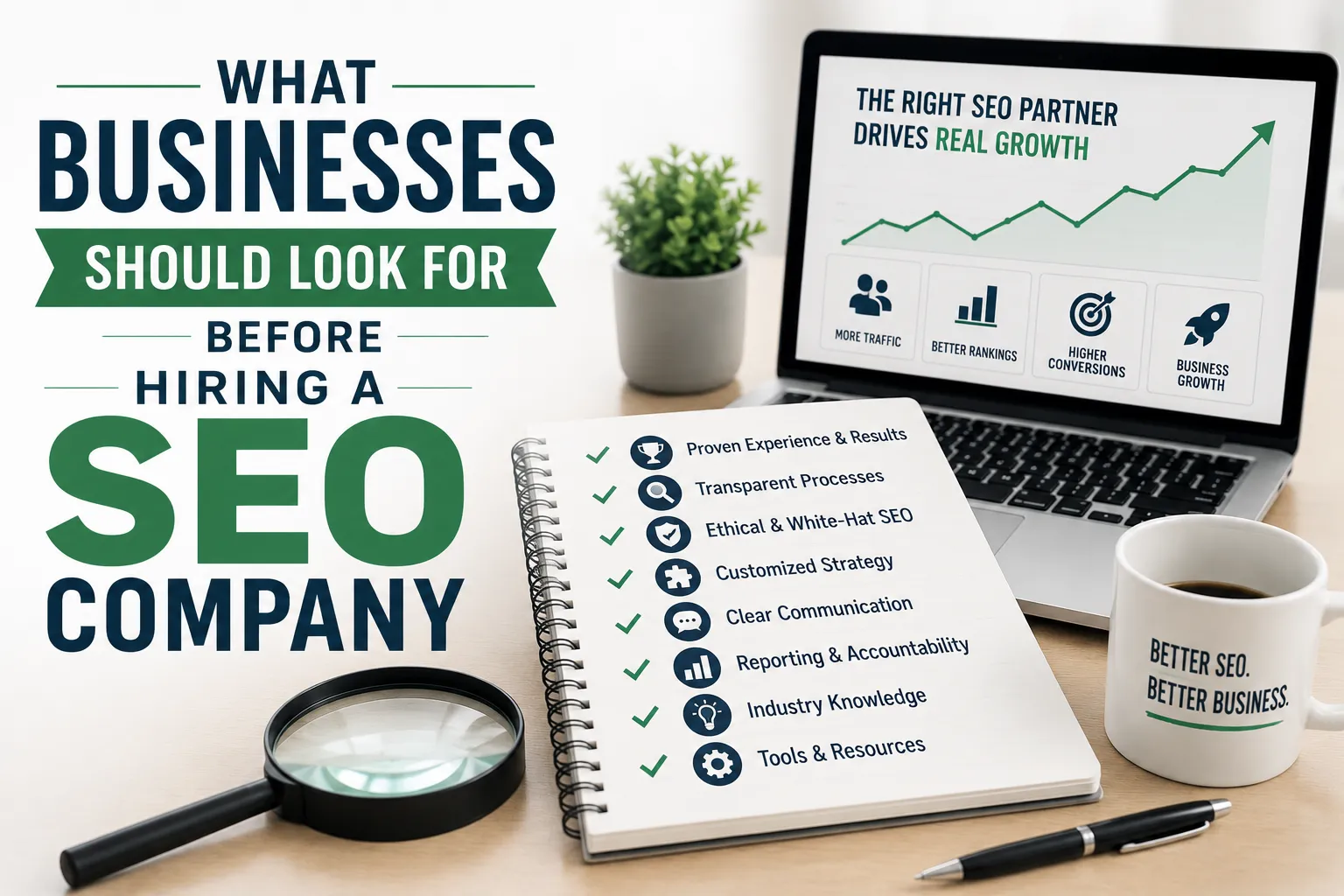 What Businesses Should Look For Before Hiring a SEO Company