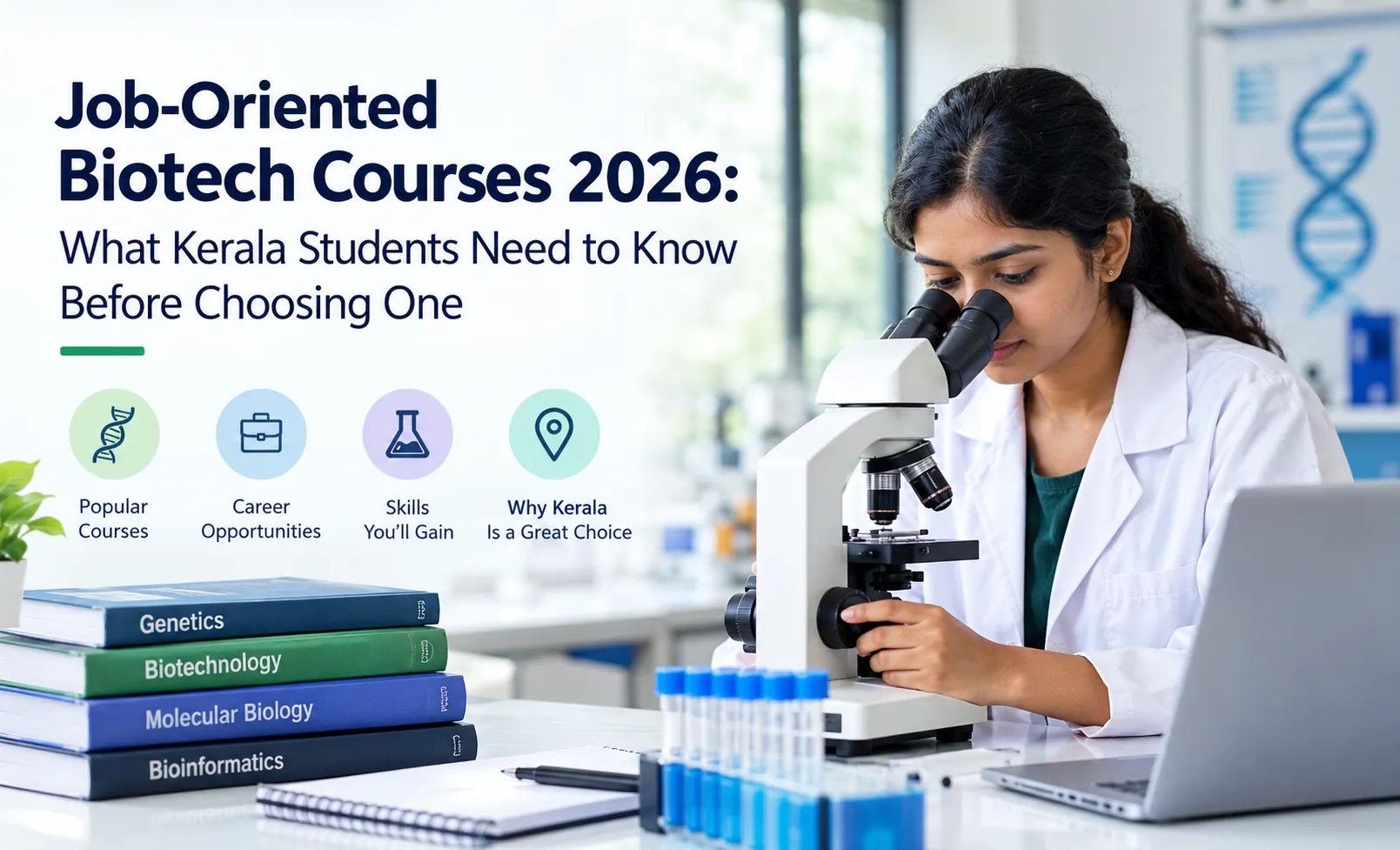 Job-Oriented Biotech Courses 2026: What Kerala Students Need to Know Before Choosing One