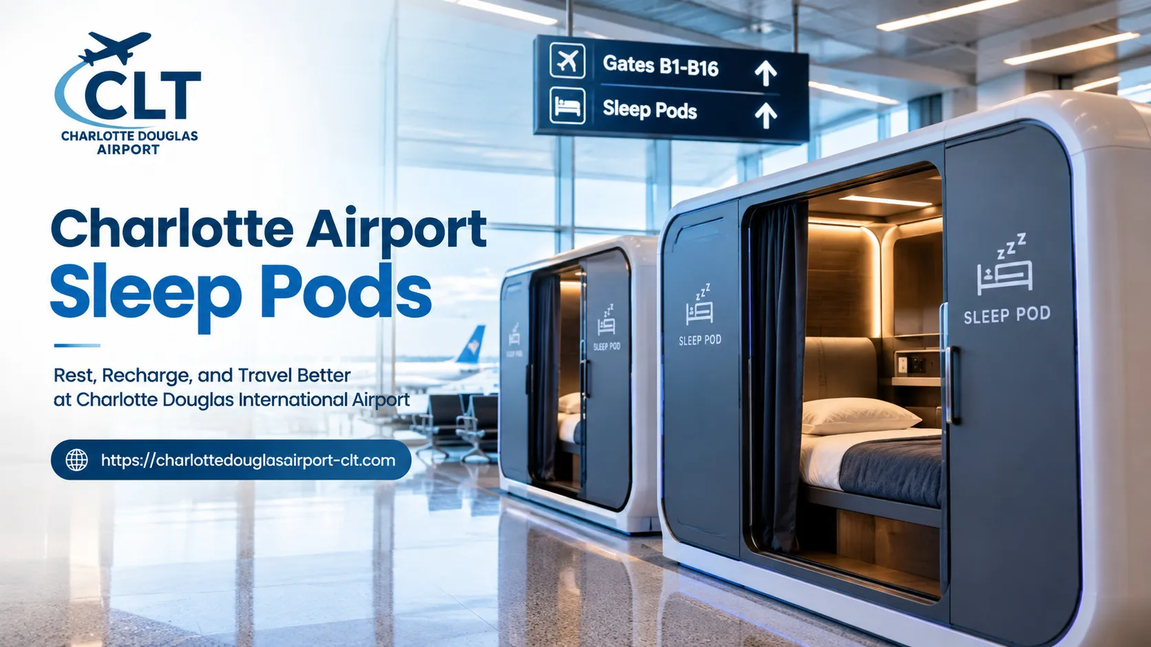 Charlotte Airport Sleep Pods: Which Rest Options Are Available at CLT?