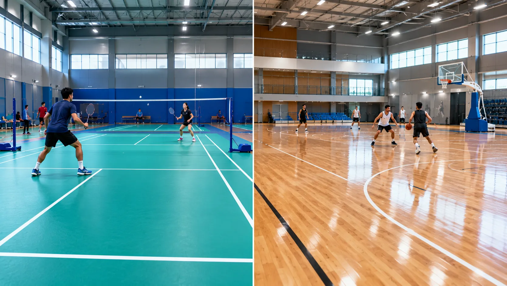 PVC vs Wooden Sports Flooring: What Are the Key Differences?