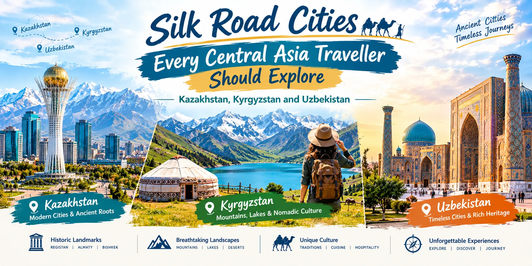 Silk Road Cities Every Central Asia Traveller Should Explore