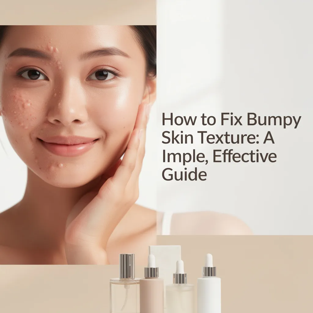 How to Fix Bumpy Skin Texture: A Simple, Effective Guide