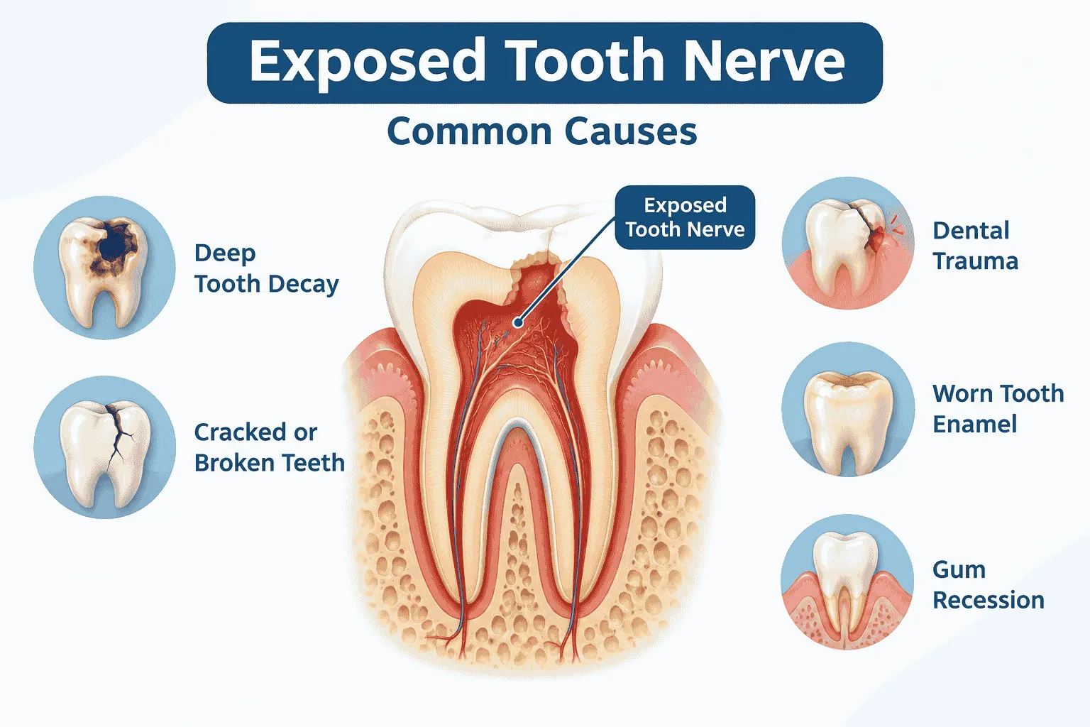 What Happens When a Tooth Nerve Is Exposed? Causes and Treatment Options
