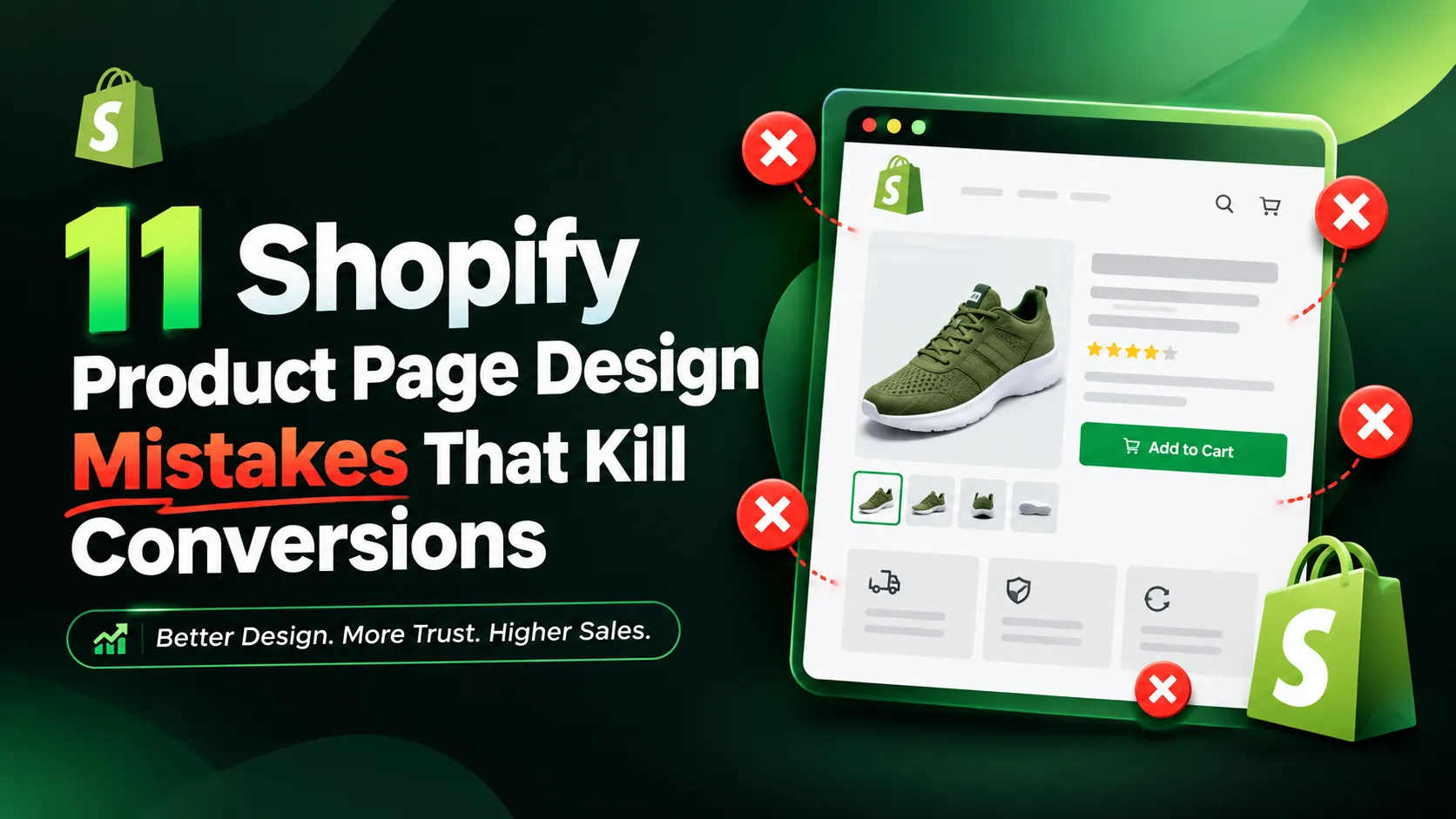 11 Shopify Product Page Design Mistakes That Kill Conversions