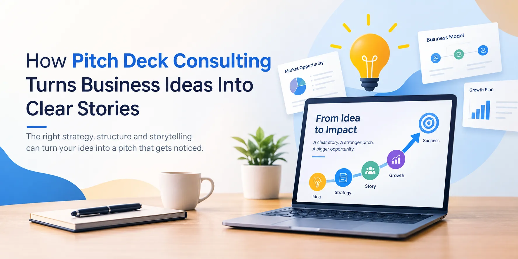 How Pitch Deck Consulting Turns Business Ideas Into Clear Stories