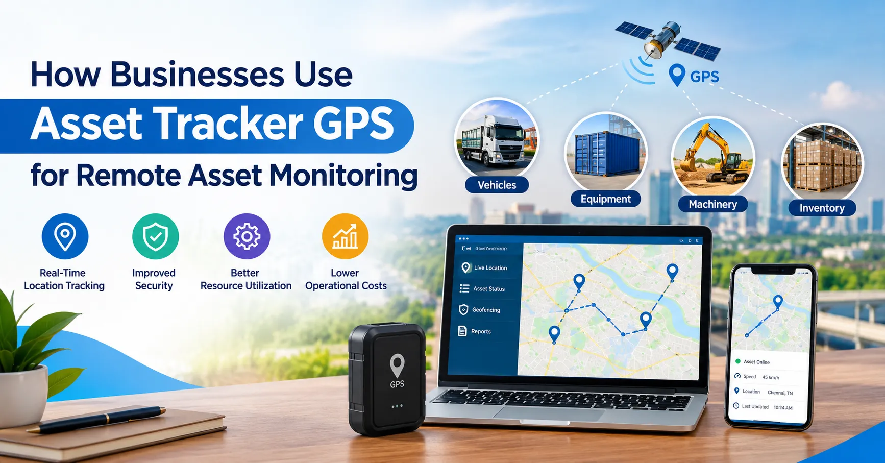 How Businesses Use Asset Tracker GPS for Remote Asset Monitoring
