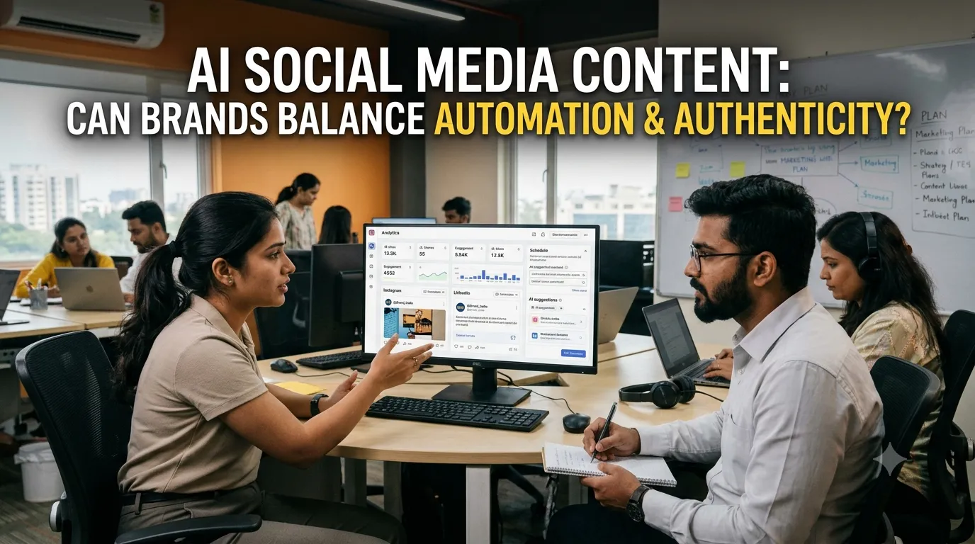 AI Social Media Content: Can Brands Balance Automation and Authenticity?