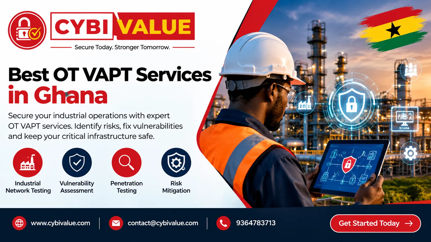 Top OT VAPT Services for Industrial Security in Ghana