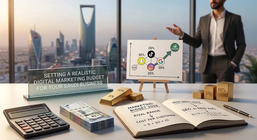 How to Set a Realistic Digital Marketing Budget for Your Saudi Business