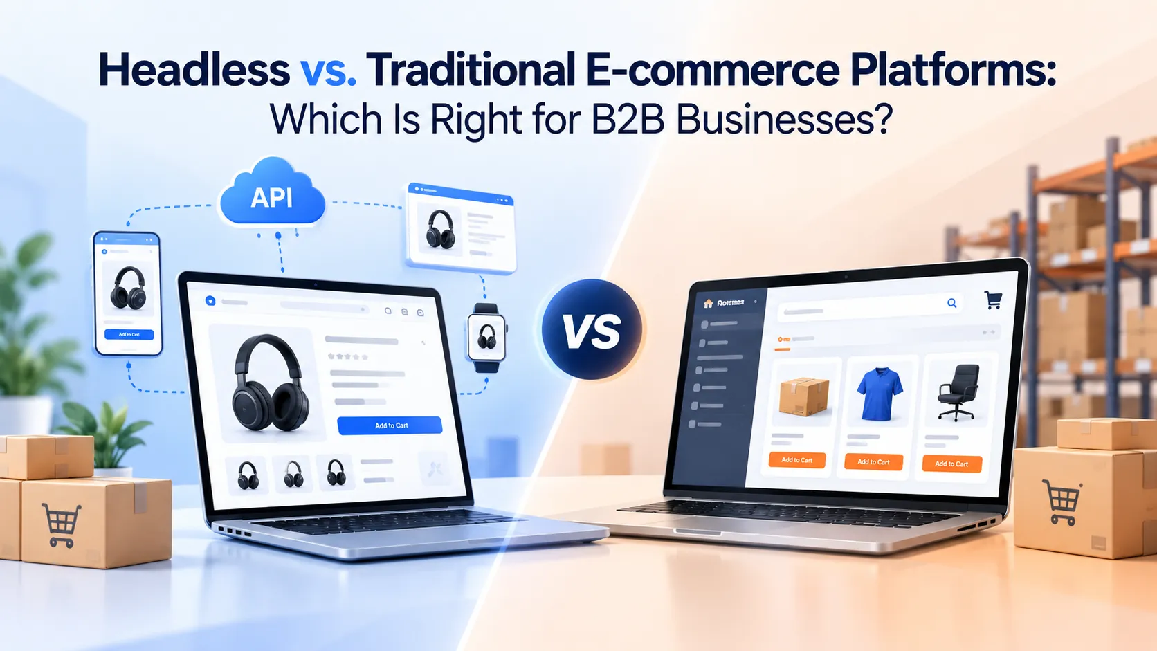 Headless vs. Traditional E-commerce Platforms: Which Is Right for B2B Businesses?