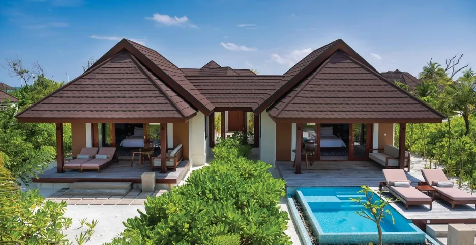 More Space, More Privacy, More Paradise: 2 Bedroom Beach Villa with Pool Maldives