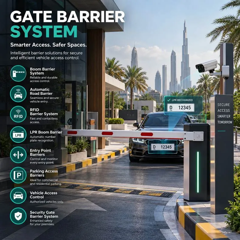 Intelligent Gate Barrier Solutions for UAE Access Control