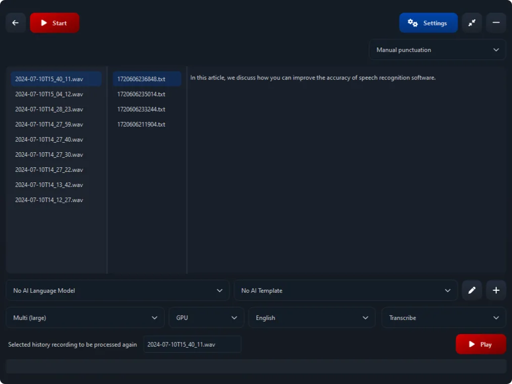 Effortless Audio Transcription on Windows: A Smarter Offline Approach