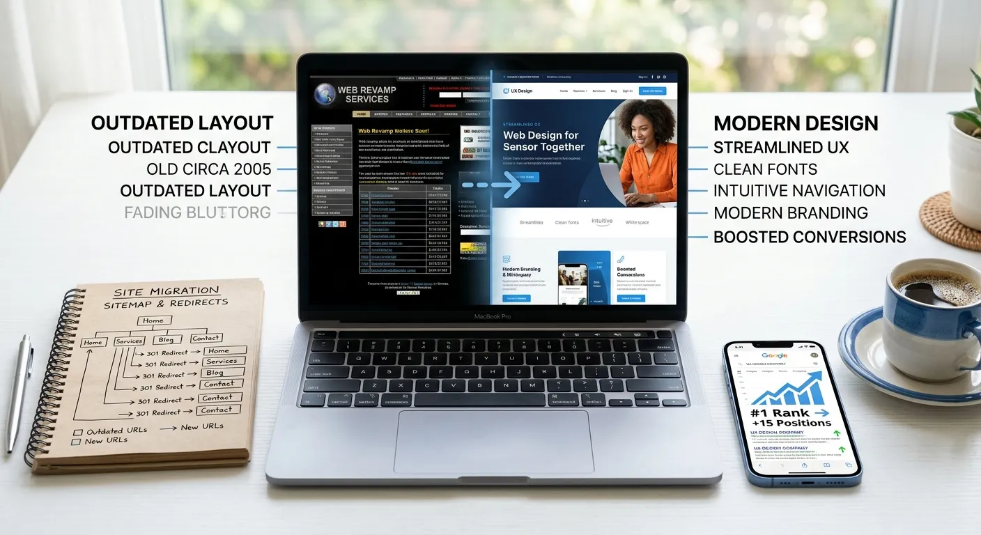 How to Redesign Your Website Without Losing the SEO Rankings You Already Have