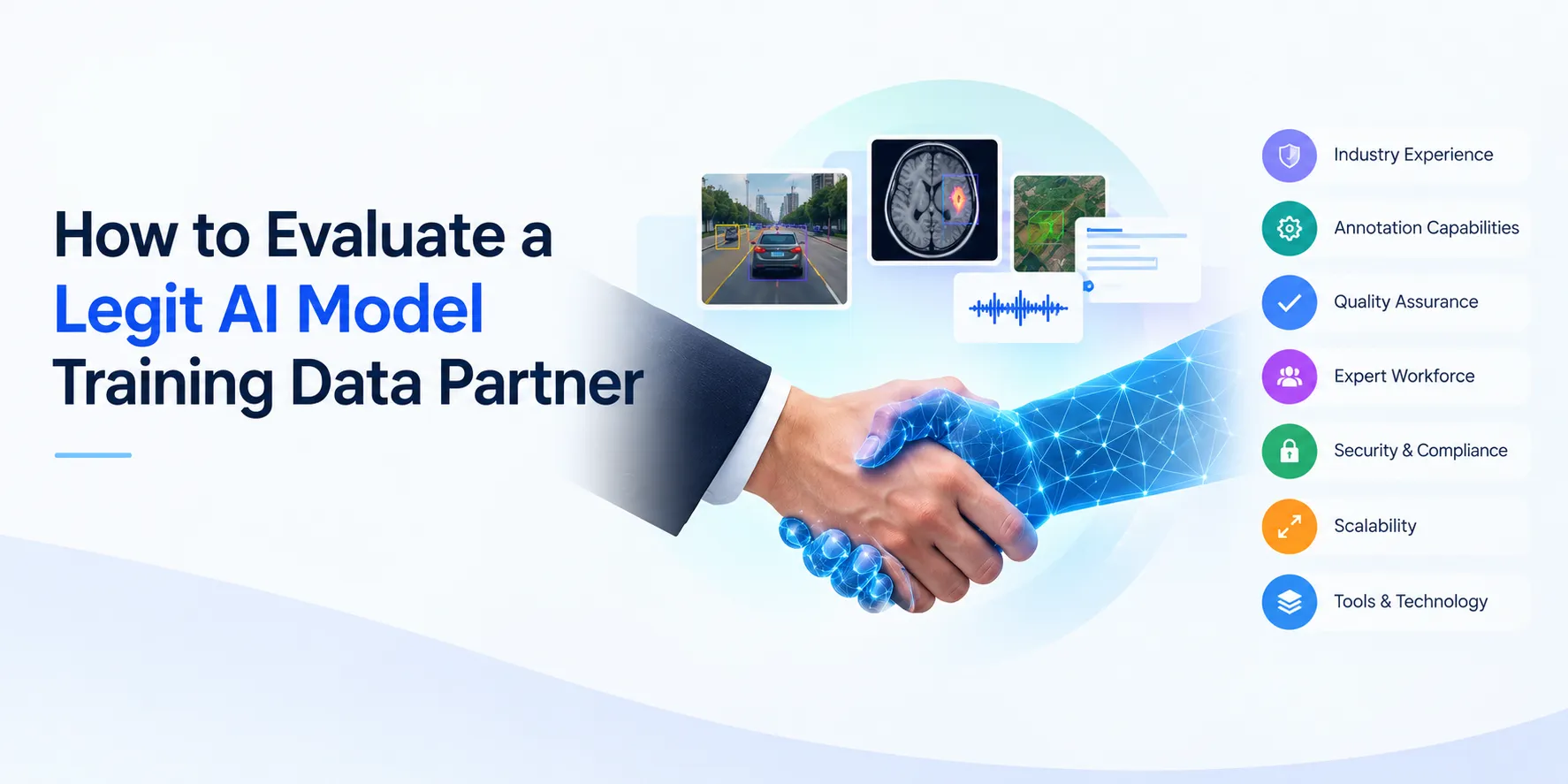 How to Evaluate a Legit AI Model Training Data Partner