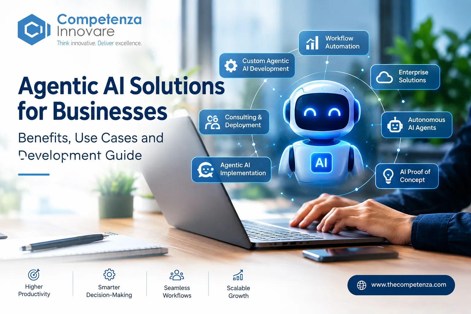 Agentic AI Solutions for Businesses: Benefits, Use Cases and Development Guide