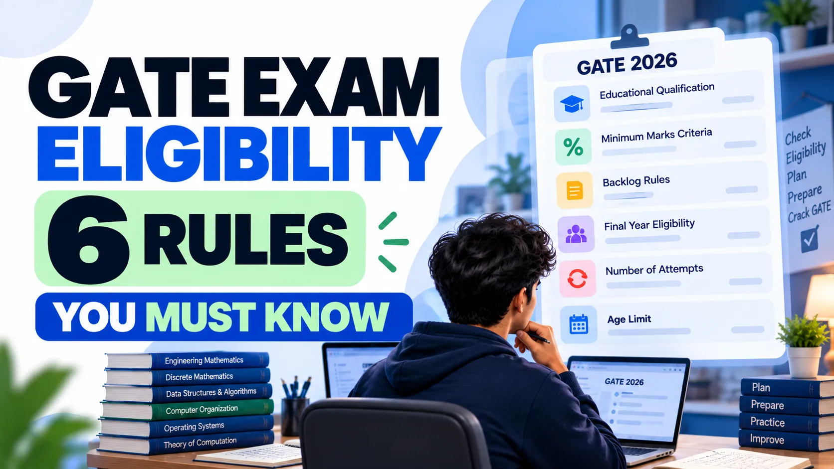 GATE Exam Eligibility: 6 Rules You Must Know