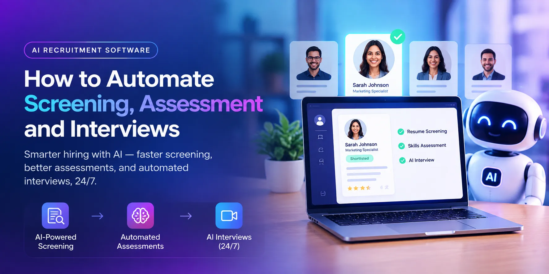 AI Recruitment Software: How to Automate Screening, Assessment and Interviews