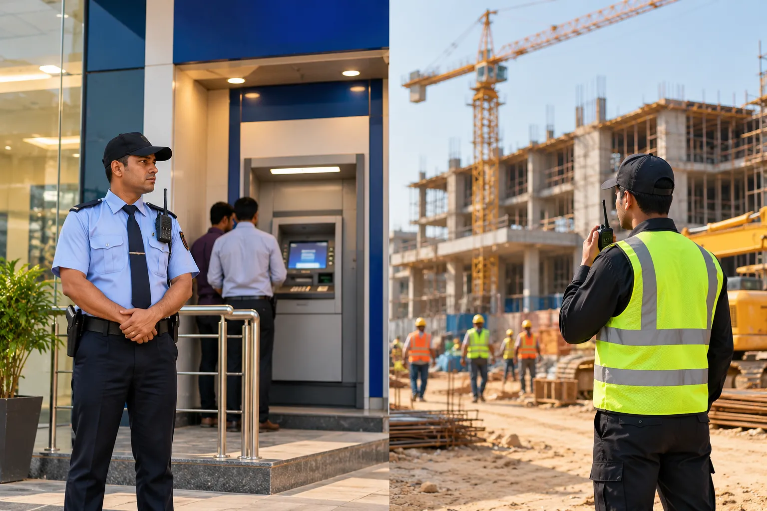 Enhancing Safety and Asset Protection with ATM Security Guard Services and Construction Site Security Services