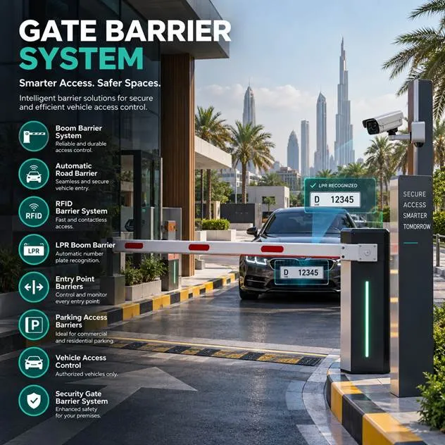 Intelligent Gate Barrier Solutions for UAE Access Control
