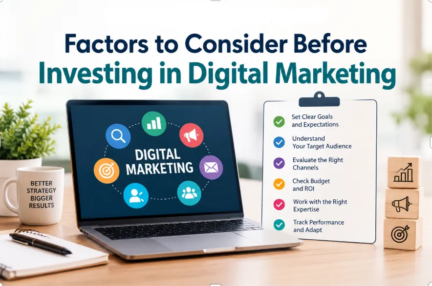 Key Factors to Consider Before Investing in Digital Marketing Services