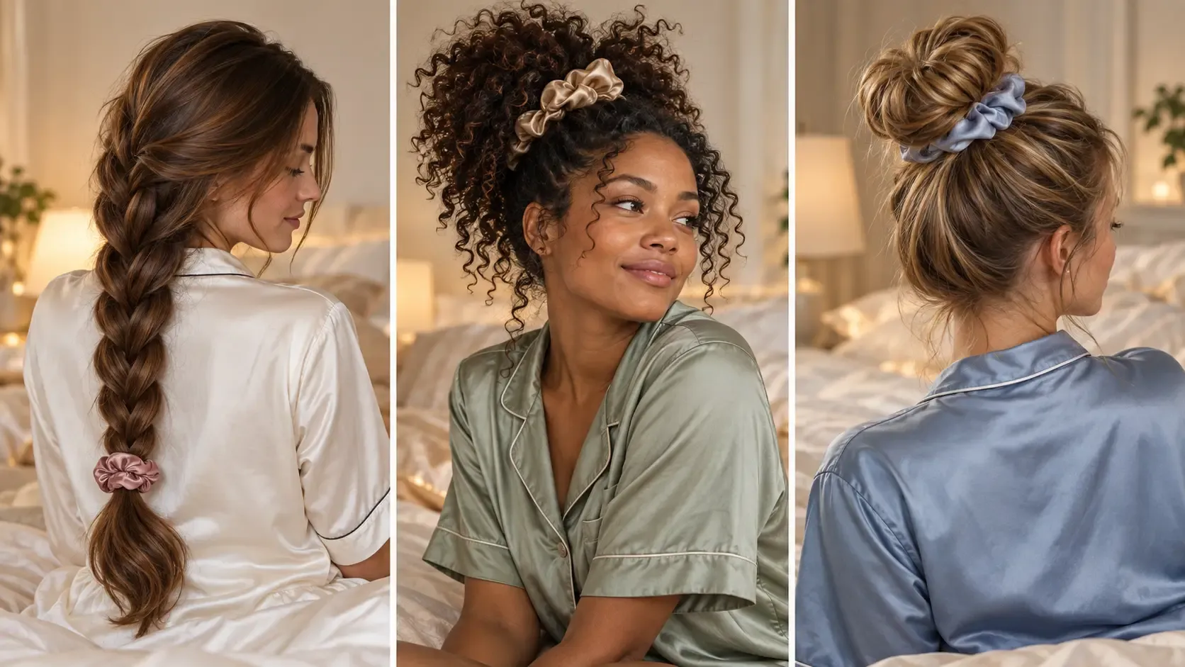 What Is the Best Hairstyle to Sleep In? A Hair-Type Guide