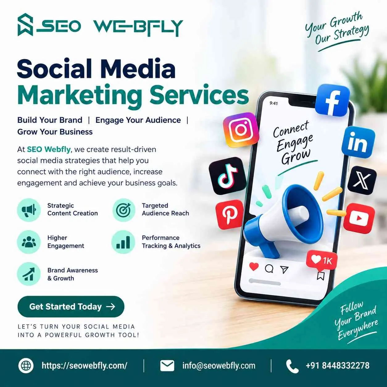 Social Media Marketing Services for Stronger Brand Growth | SEO Webfly