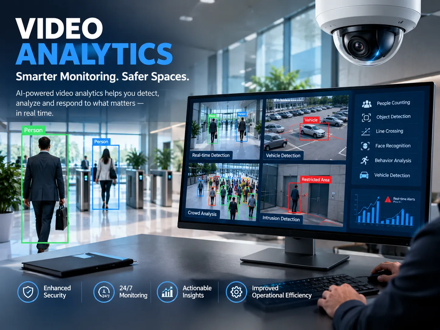 Video Analytics Facial Recognition for Universities in Saudi Arabia