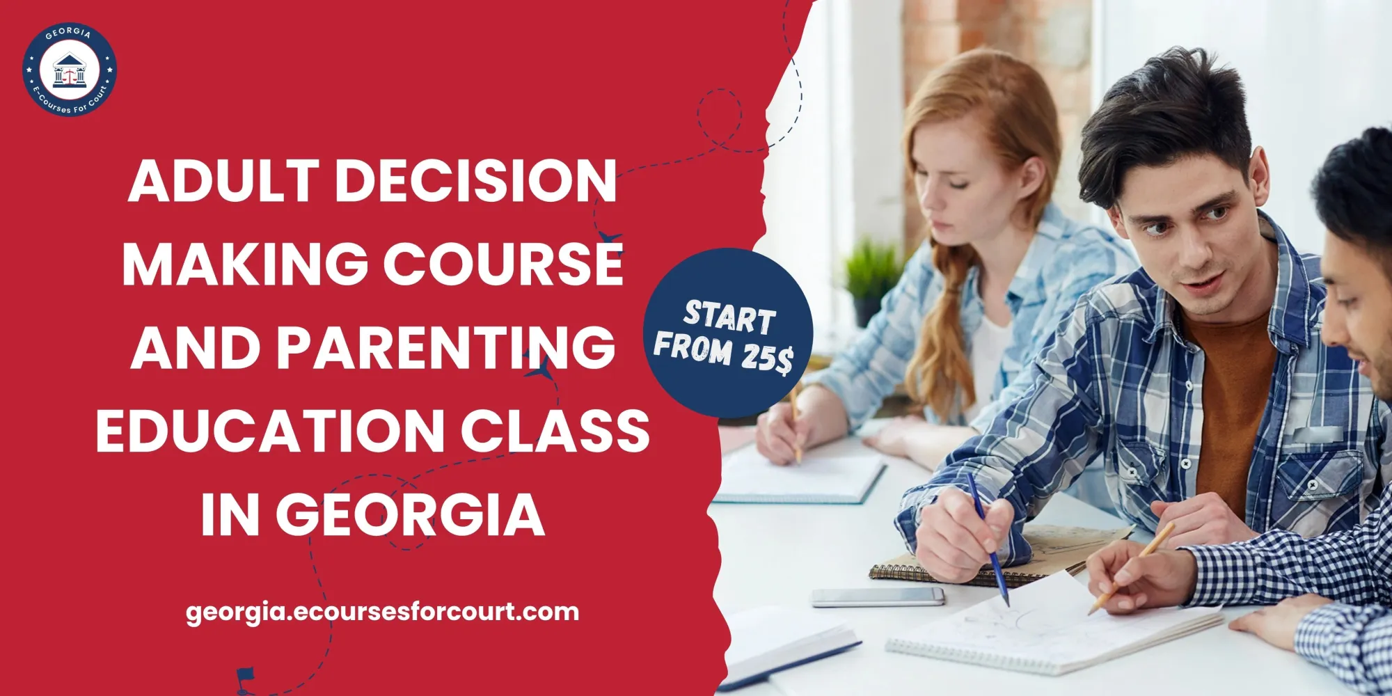 Adult Decision Making Course and Parenting Education Course in Georgia