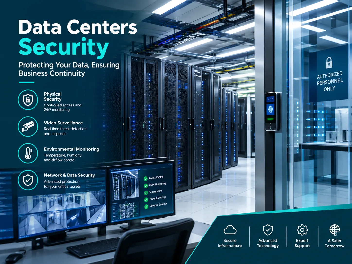 Securing Critical Infrastructure, A Complete Guide to Data Center Security in Saudi Arabia