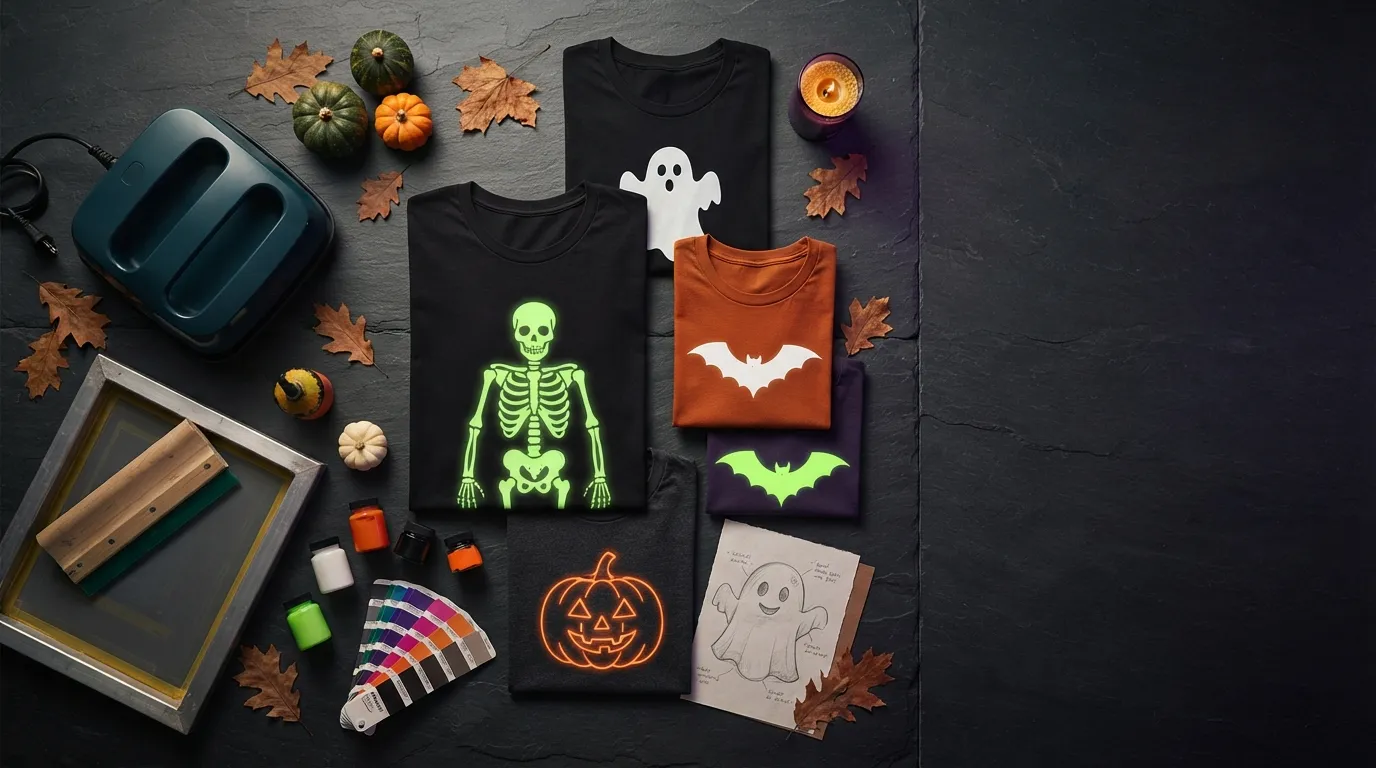 Custom T-Shirt Printing for Halloween: A Practical Guide to Spooky Designs