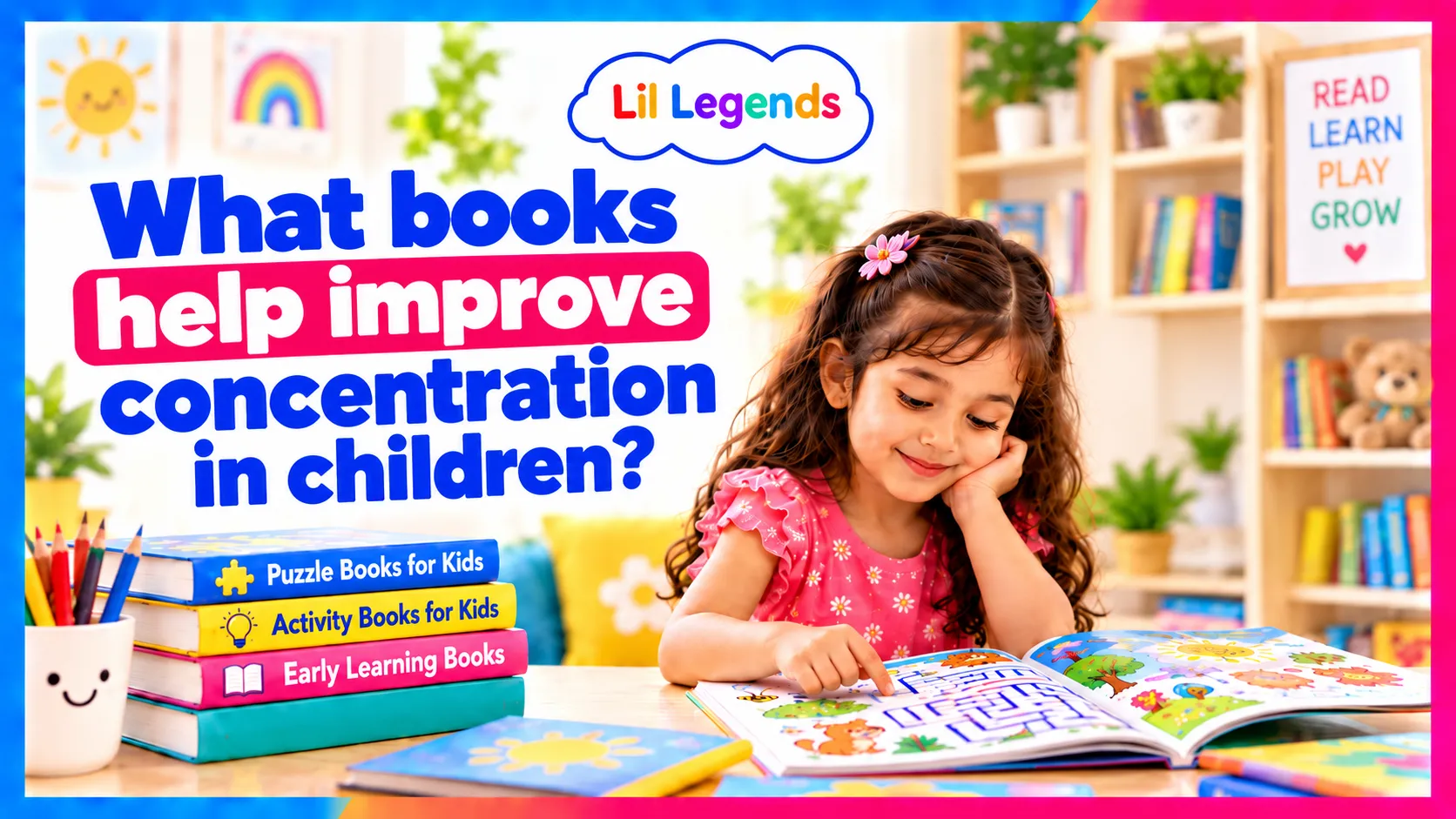 What Books Help Improve Concentration in Children?