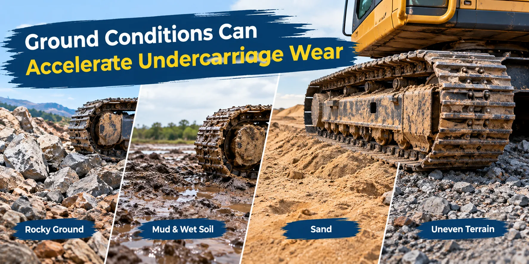 How Does Ground Condition Affect Undercarriage Wear?