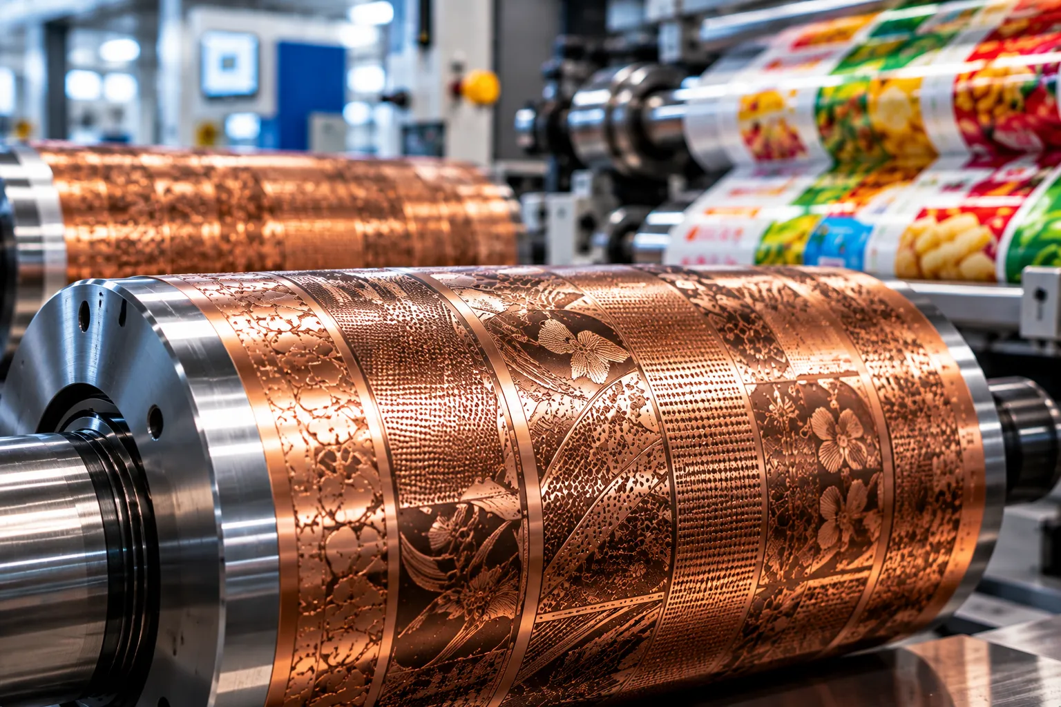 Inside the Manufacturing Process of High-Performance Gravure Printing Cylinders