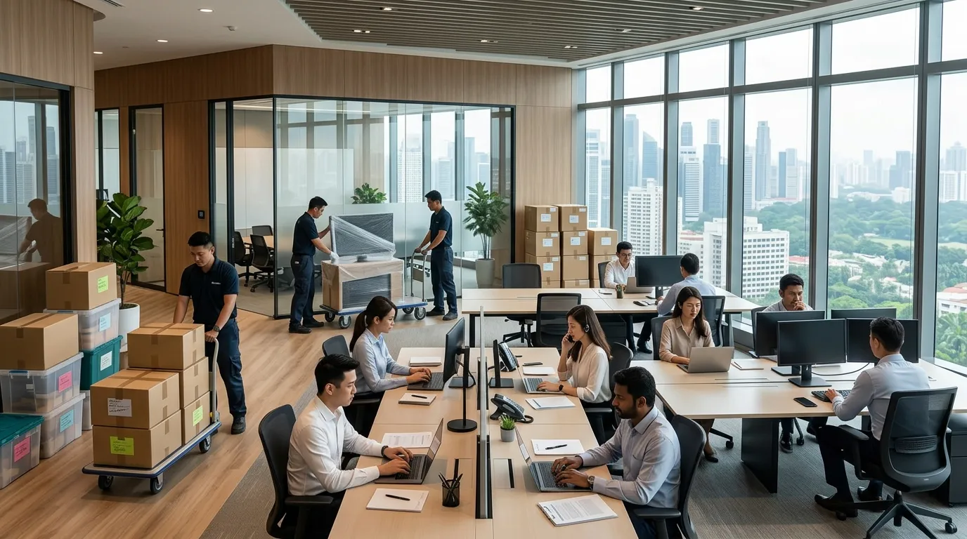 How to Plan Your Office Relocation in Singapore Without Disrupting Work
