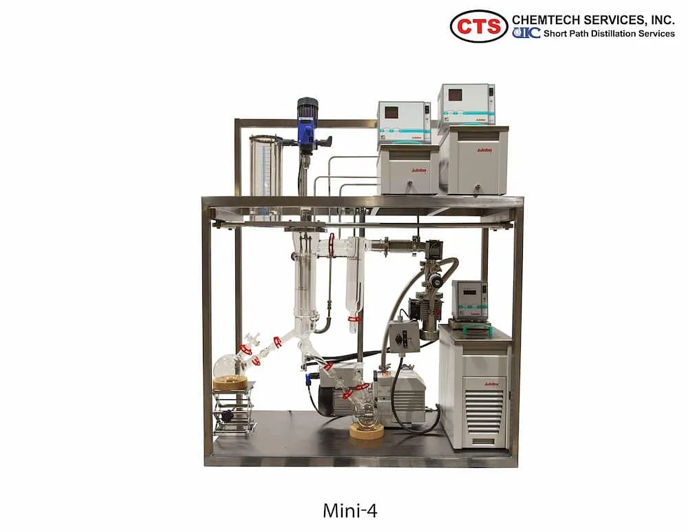 Selecting short path distillation systems for Different Industrial Applications