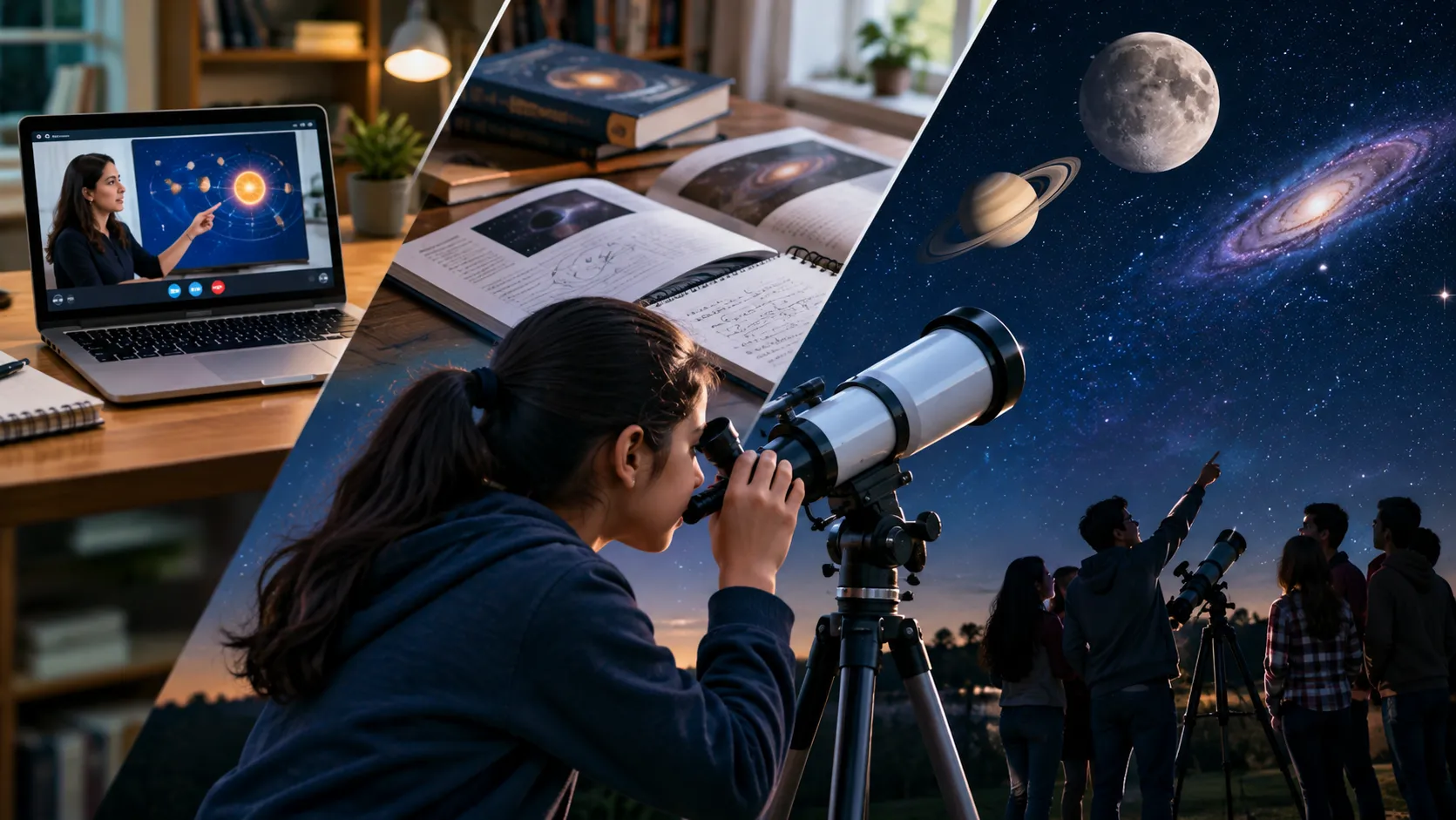 Three Ways to Learn Astronomy: Where Does an Astronomy Club Fit?