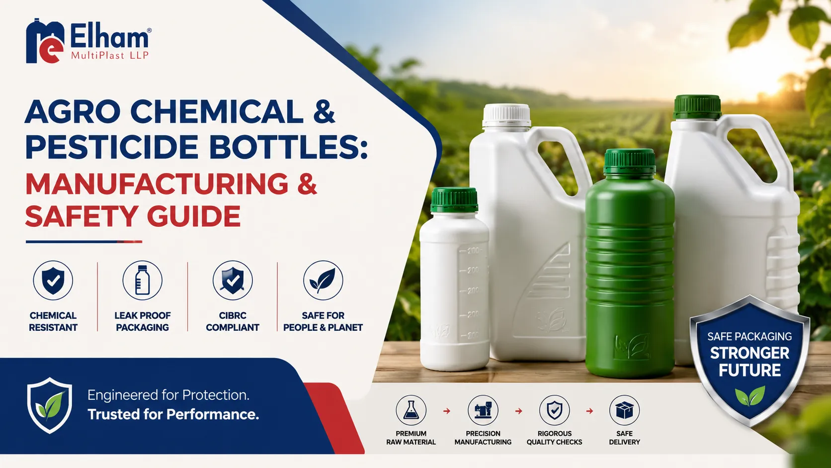 Agro Chemical & Pesticide Bottles: Manufacturing & Safety Guide