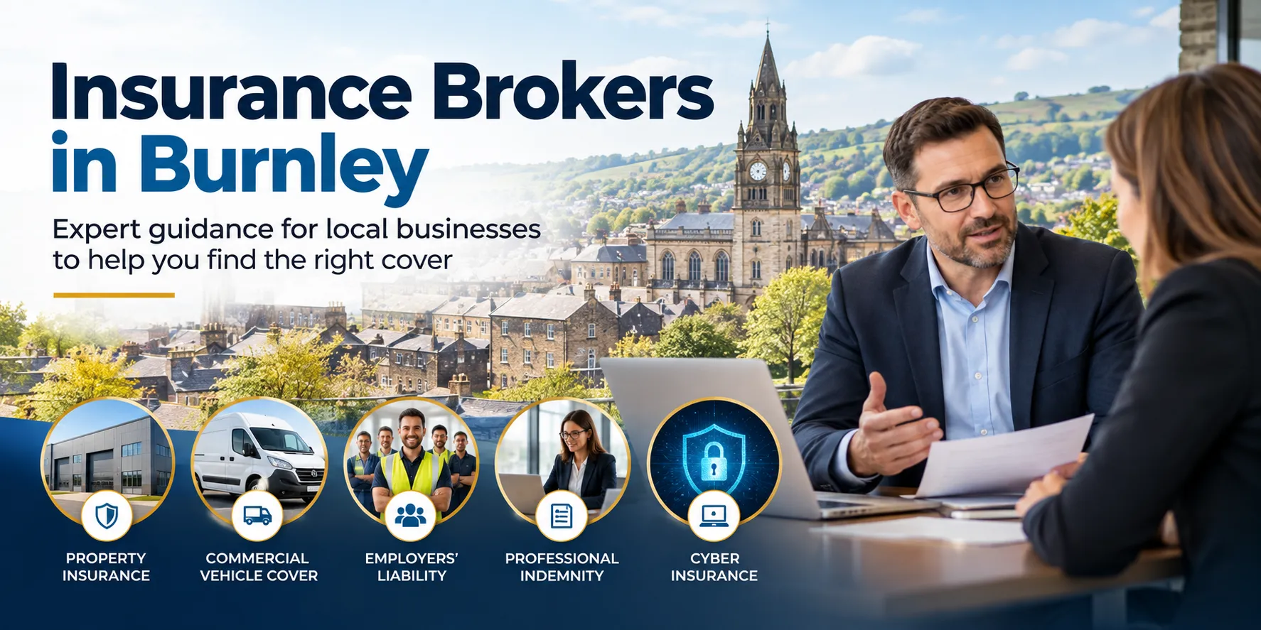 How Insurance Brokers in Burnley Help Local Businesses Choose the Right Cover