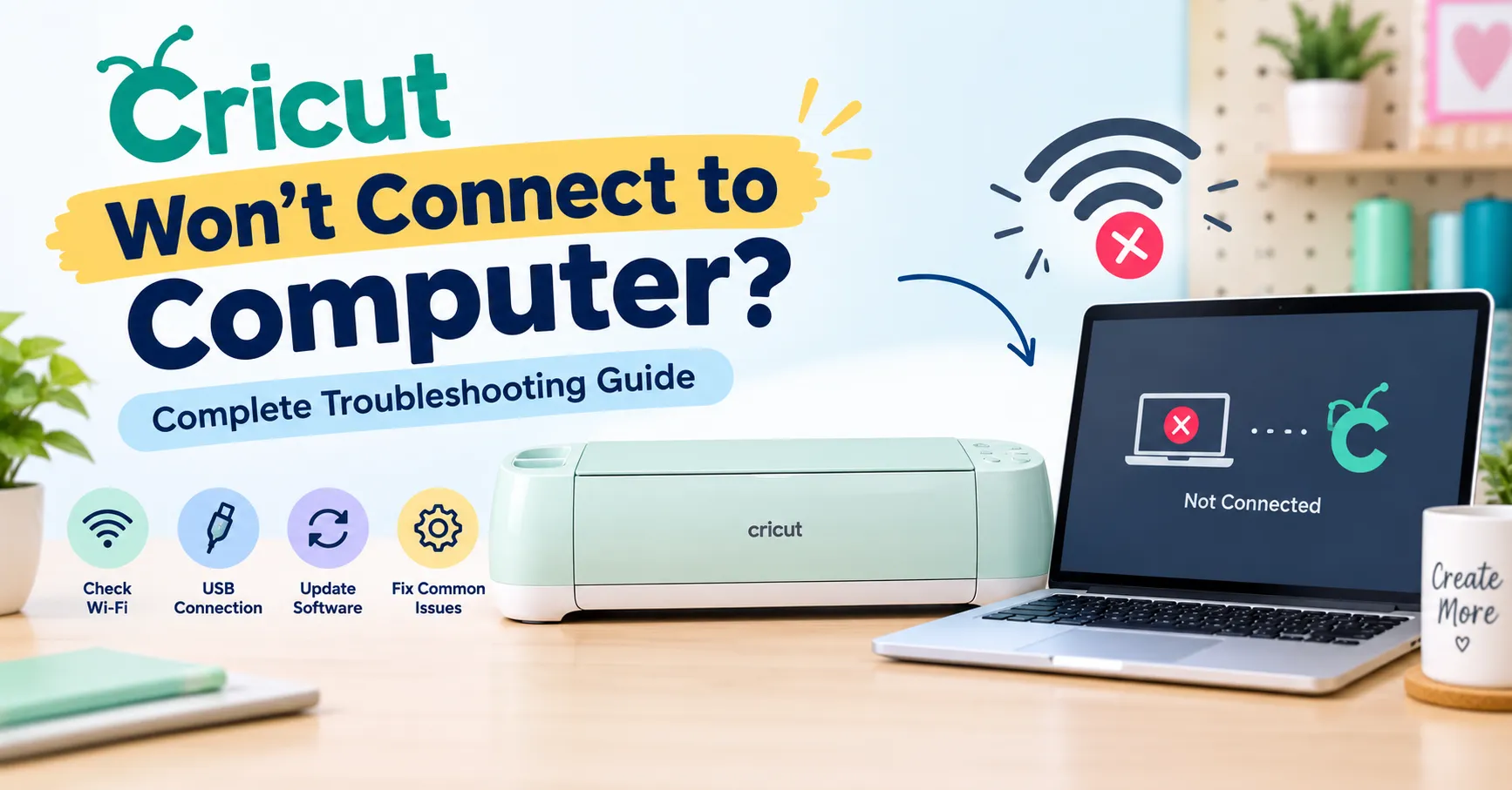 Cricut Won’t Connect to Computer? Complete Troubleshooting Guide
