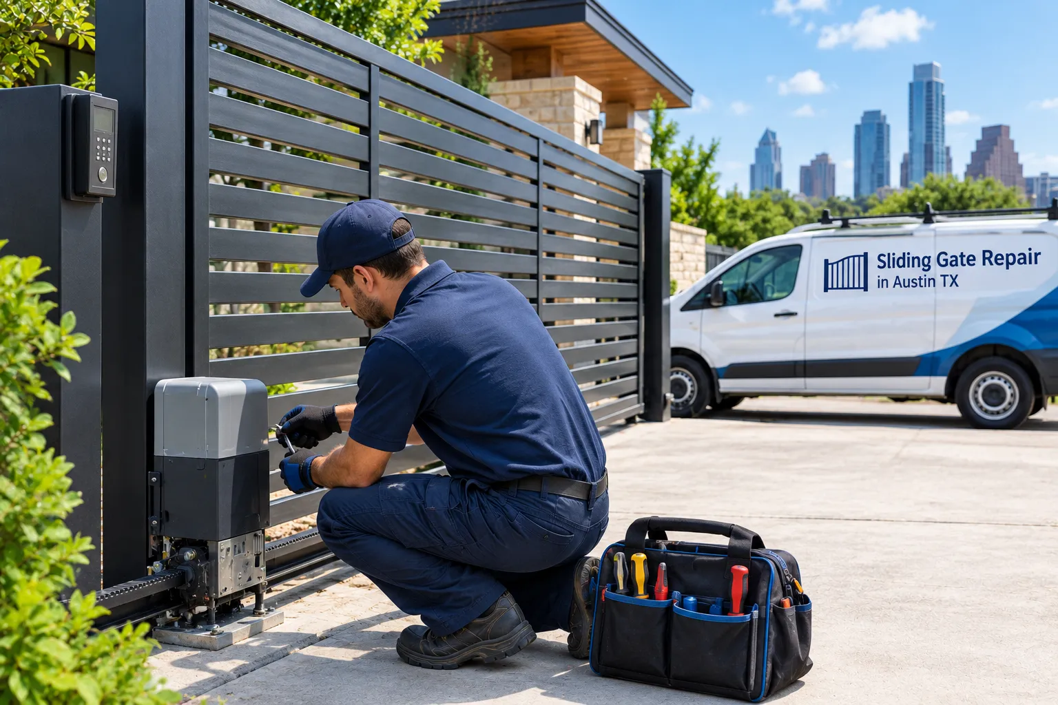 Sliding Gate Repair in Austin TX Expert & Reliable Solutions