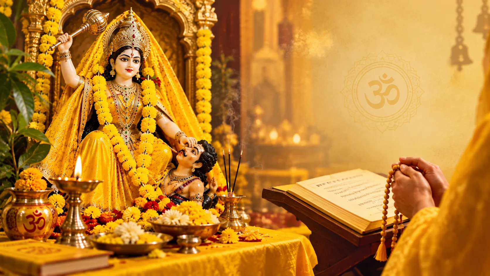 Maa Baglamukhi Puja for Protection and Peace