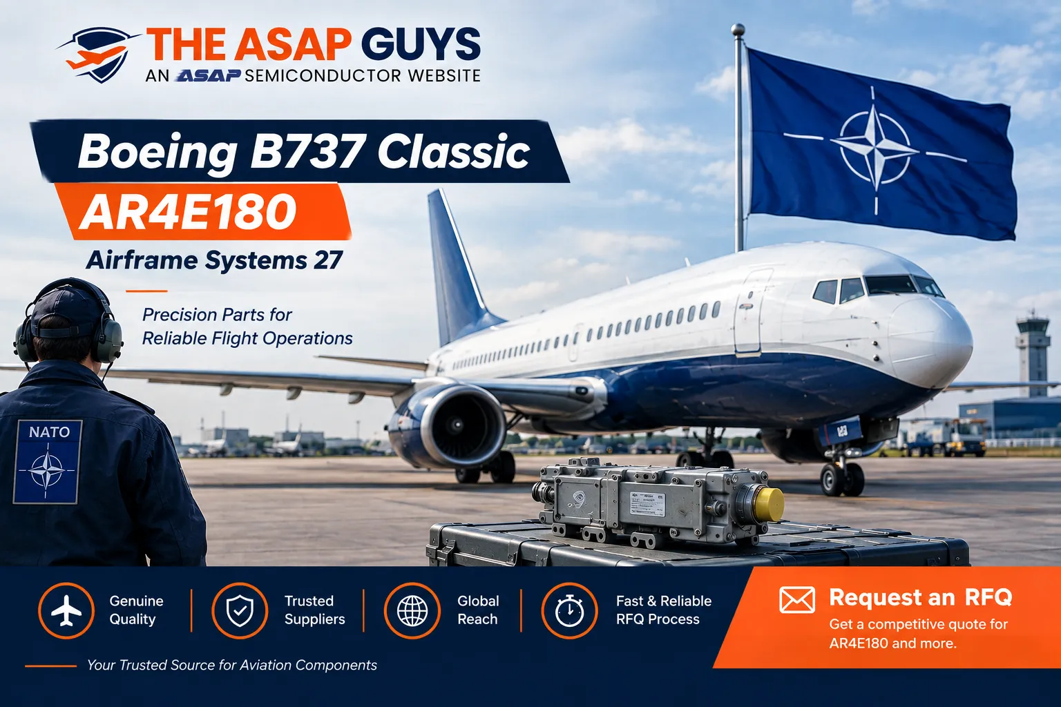 Sourcing AR4E180 Aircraft Parts for Boeing B737 Classic