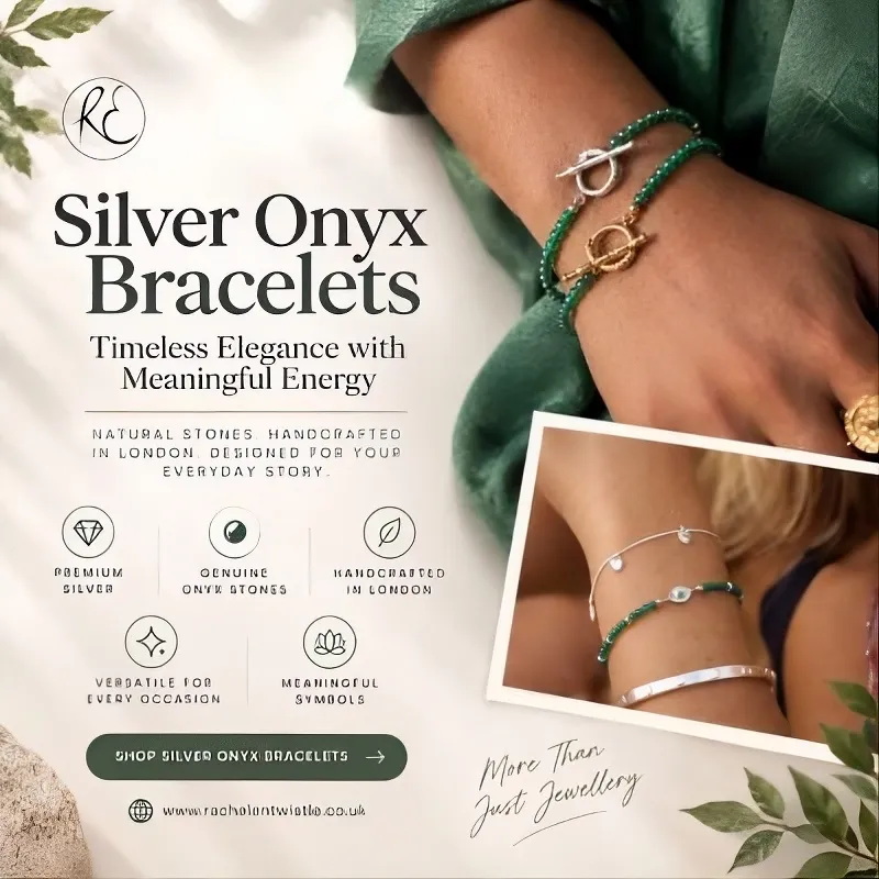 Are Silver Onyx Bracelets a Good Choice for Women Who Want Meaningful Everyday Jewellery?